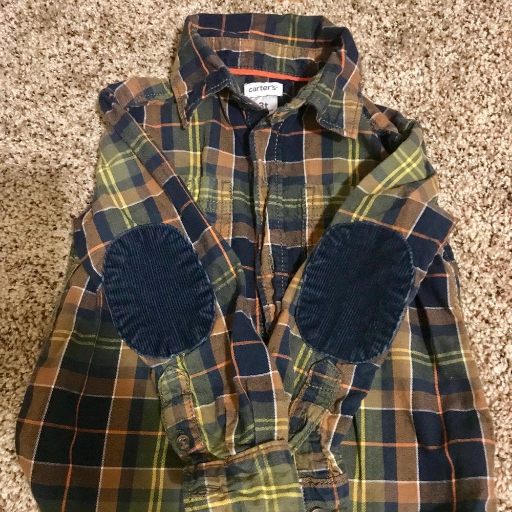 Toddler plaid shirt